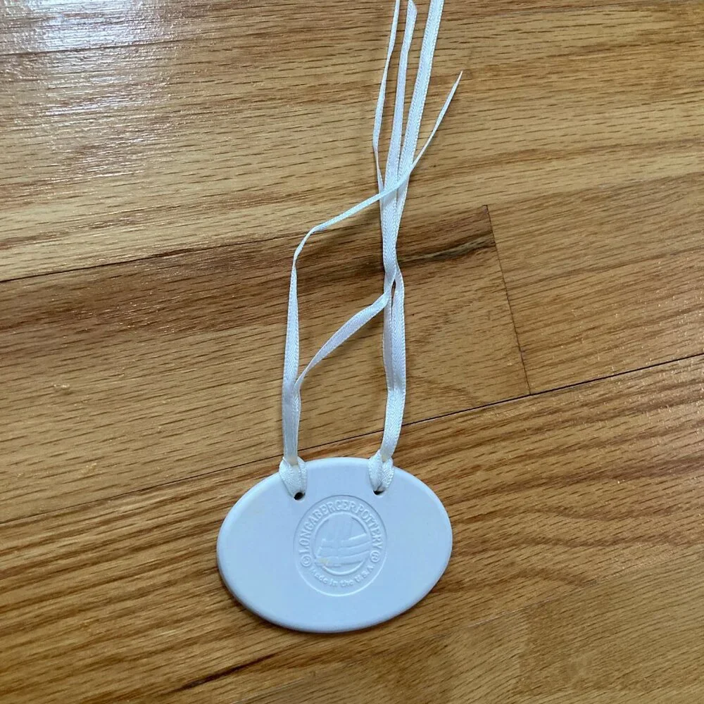 Longaberger Ceramic Tie-On